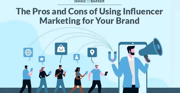 Los pros y los contras del marketing de influencers para tu marca [Infographic]
