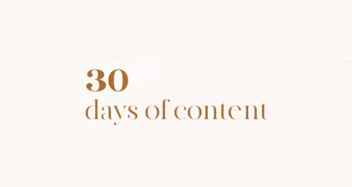 30 d�as de avisos de contenido [Infographic]
