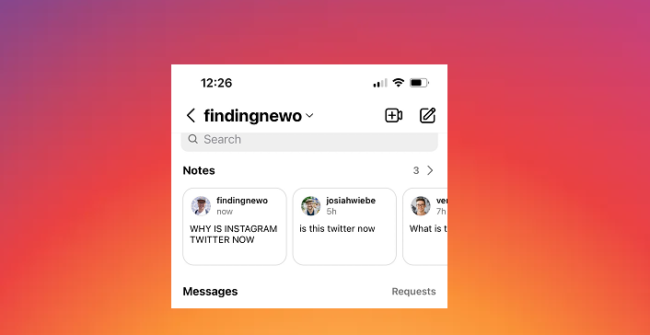 Instagram prueba el nuevo estante de ‘Notas’ en IG Direct, Instagram prueba el nuevo estante de 'Notas' en IG Direct, anuncios en perfiles de usuario