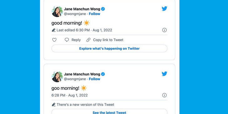 Twitter desarrolla nuevas notas explicativas para tweets integrados que han Twitter desarrolla nuevas notas explicativas para tweets integrados que han sido editados