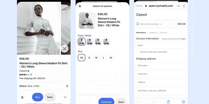 Pinterest lanza un nuevo proceso de compra simplificado en la