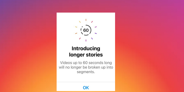 Instagram confirma que los videos de menos de 60 segundos