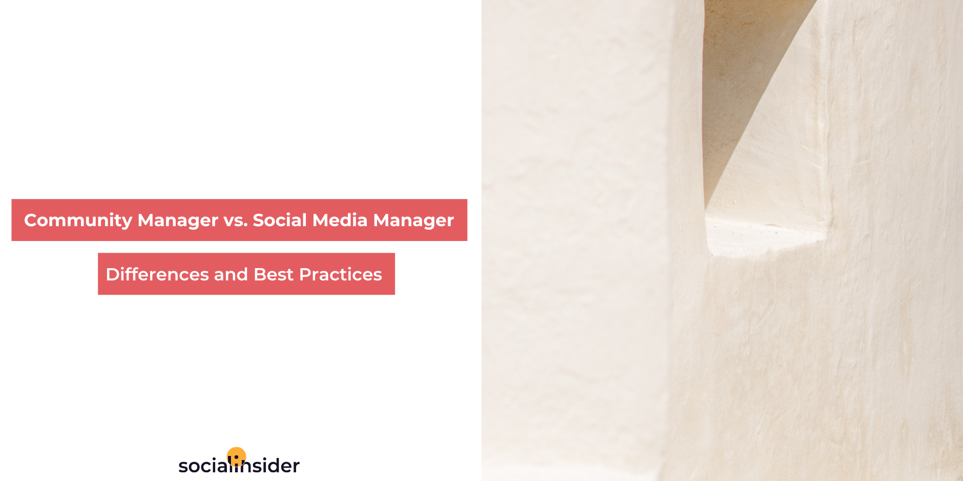 Community Manager vs. Social Media Manager Community Manager vs. Social Media Manager