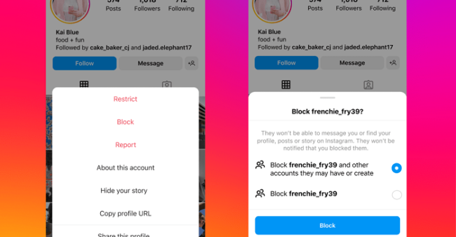 Instagram agrega nuevas funciones de seguridad, incluido el bloqueo mejorado y nuevas alertas emergentes
