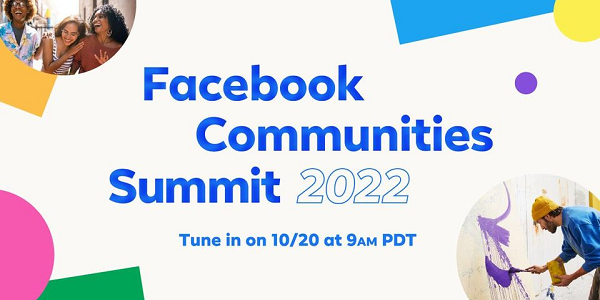 Meta anuncia evento cumbre de comunidades de Facebook 2022
