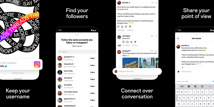 La nueva aplicación alternativa de Twitter de Meta, 'Threads', ha aparecido en algunas tiendas de aplicaciones
