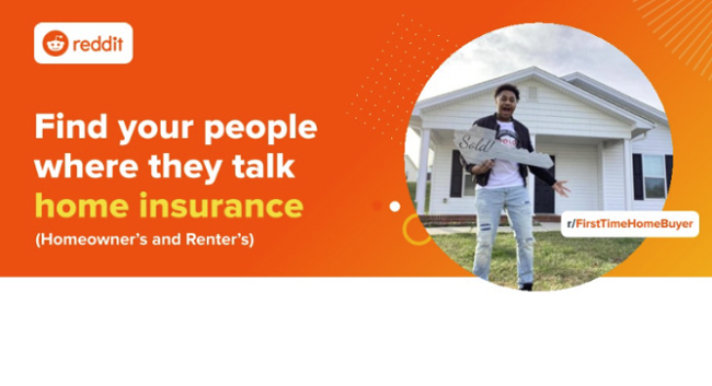 Reddit comparte nuevos conocimientos sobre cómo las personas buscan información sobre seguros de vivienda en la aplicación [Infographic]
