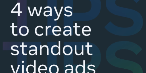 Consejos creativos de anuncios de video de Meta Shares [Infographic]
