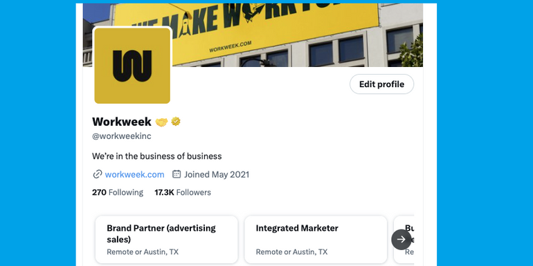 La nueva opción de listados de trabajos de Twitter parece La nueva opción de listados de trabajos de Twitter parece estar cerca del lanzamiento