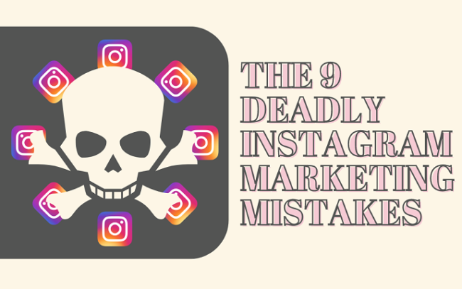 9 errores mortales de marketing en Instagram [Infographic]
