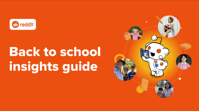 Reddit publica una nueva guía para el marketing de regreso a clases en la aplicación
