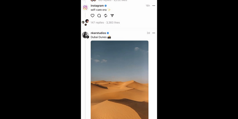 Meta comparte consejos sobre cómo maximizar el compromiso de los subprocesos, vistas previas de la fuente 'Siguiente'
